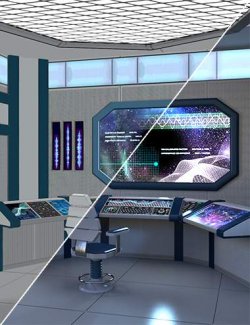 Sci-Fi Background Vignette