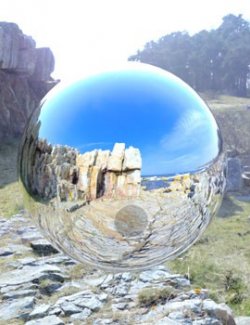 Beach Cliffs: 16K HDRIs