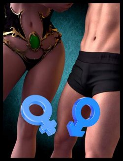 ND Intimate Piercings for Genesis 9 and Anatomies (Female and Male)