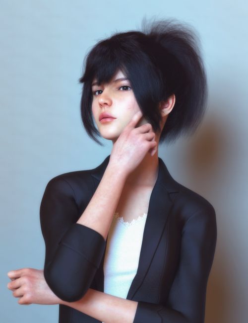 Click here to see preview images for "dForce Nirv Fluffy High Ponytail Hairstyle for Genesis 9" dForce Nirv Fluffy High Ponytail Hairstyle for Genesis 9