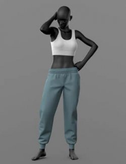 Sweatpants and Top Female