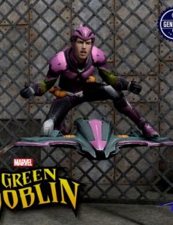 Lyko3D Green Goblin Future Tech Outfit for G8M