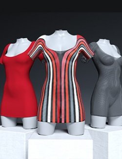 RQL-dForce Fun & Flirty Fishnet Mini Dress G8F & G8.1