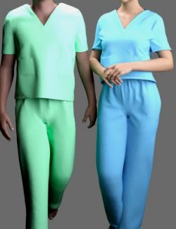 MS Hospital Scrub (G8M G8F and G9) Bundle