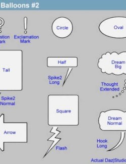 Text Balloons #2 - Big Dreams