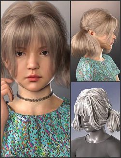 MB Shanny Hair for Genesis 9