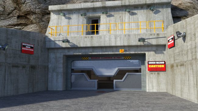Click here to see preview images for "1stB Scifi Blast Bunker" 1stB Scifi Blast Bunker