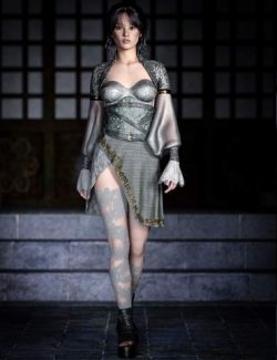 dForce CB Suki Clothing Set For Genesis 9