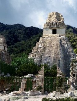 Mayan Temple for DAZ