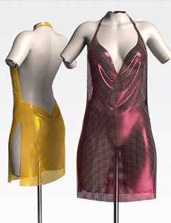 RQL-dForce GlitterChain Club Dress G8F & G8.1F