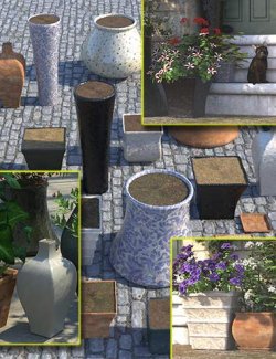 Plant Pots Vol 2- Square and Unusual