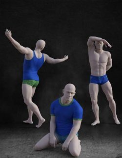 Amazing Model Males 3 for Genesis 9, 8.1, 8, and 3 Males