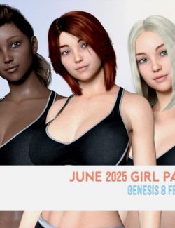 June 2025 Girls Pack for Genesis 8 Female