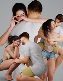 Playful Couple Poses 01 - G8