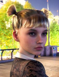 dForce CS Esme Hair for Genesis 9