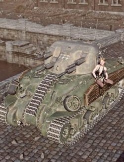 Skink Anti Aircraft Tank WT for DAZ3D