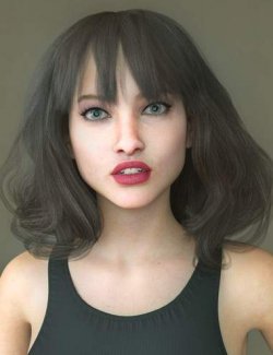 CS dForce Fringed Bob for Genesis 9