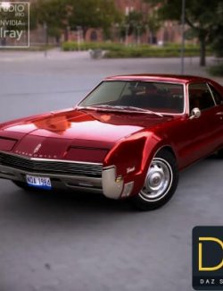 Oldsmobile Toronado 1966 for Daz Studio