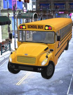 XI School Bus Toon Add-On