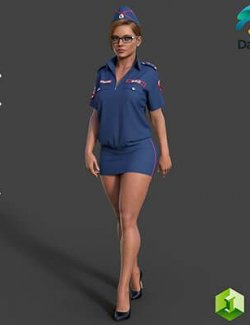 MD Russian Police Outfit for GF9