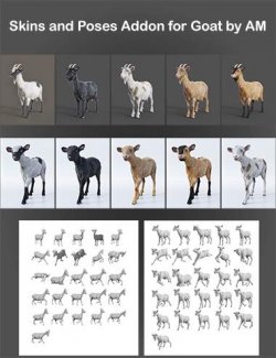 Skins and Poses Addon for Goat by AM