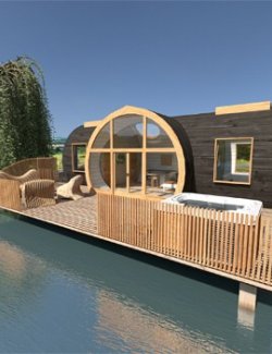 Glamping Pod for Daz
