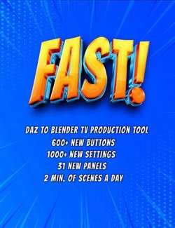 FAST Animation Studio Tools – A DAZ to Blender Pipeline