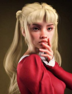 dForce CS Penny Hair for Genesis 9