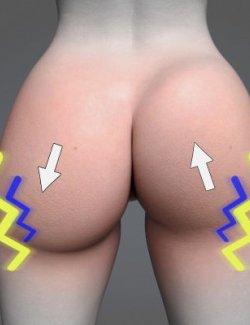 AC Bounce - Mega Glute Animations for Genesis 8-8.1 Female