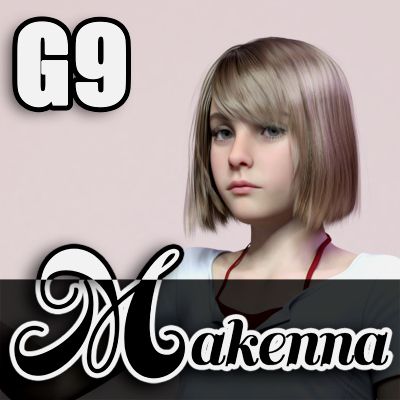 Click here to see preview images for "BG3D Makenna for Genesis 9" BG3D Makenna for Genesis 9