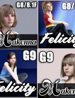 BG3D Makenna and Felicity Bundle