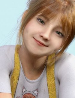 Hazel (Sweet and Playful Little Girl) for Genesis 8 Female