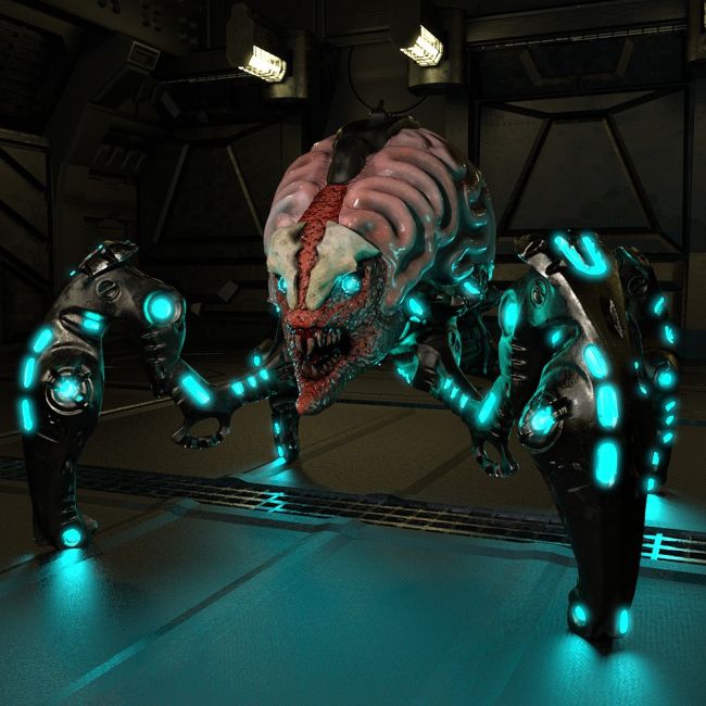 Click here to see preview images for "Cybernetic Brain for Daz Studio" Cybernetic Brain for Daz Studio