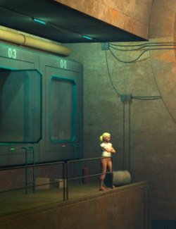 Living capsules set for Poser
