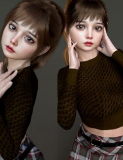 Zerynthia Kids for Genesis 8 Female