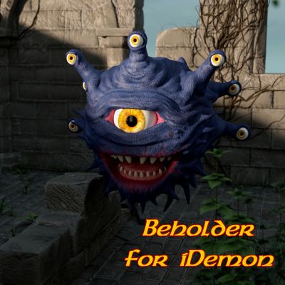 Click here to see preview images for "Beholder Materials for iDemon (Daz Studio)" Beholder Materials for iDemon (Daz Studio)