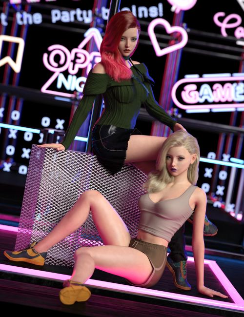 Click here to see preview images for "Uksn HD for Genesis 9 Character Bundle" Uksn HD for Genesis 9 Character Bundle
