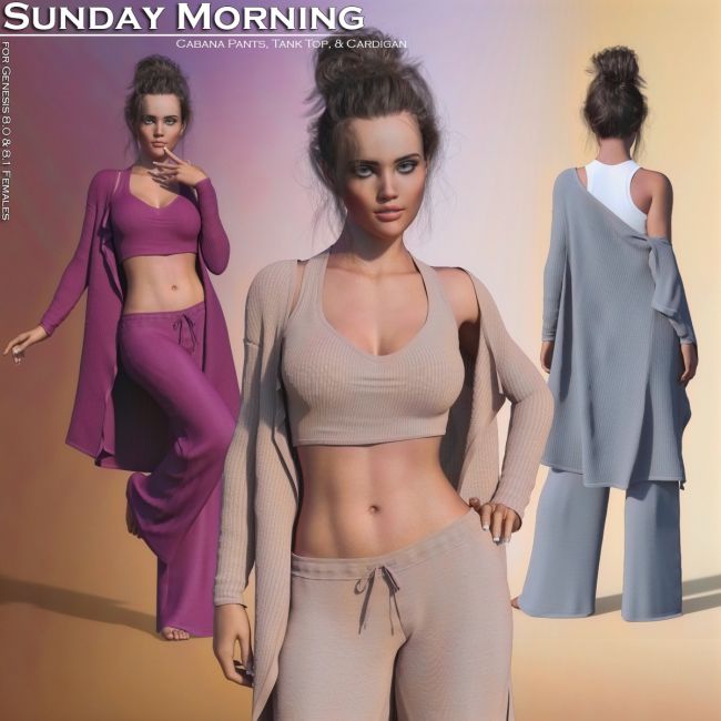 Click here to see preview images for "Sunday Morning for G8/8.1 Females" Sunday Morning for G8/8.1 Females
