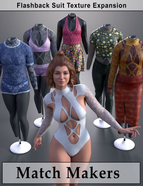 Click here to see preview images for "MatchMakers Flashback Suit Texture Expansion" MatchMakers Flashback Suit Texture Expansion