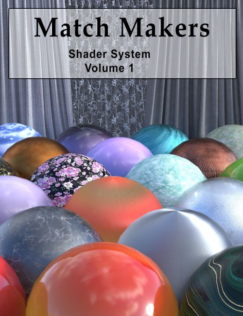 Click here to see preview images for "MatchMakers Shader System Volume 1" MatchMakers Shader System Volume 1