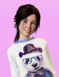 Nef Claire for Genesis 8 and 8.1 Female