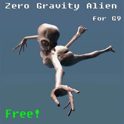 Click here to see preview images for "Zero Gravity Alien for Genesis 9" Zero Gravity Alien for Genesis 9