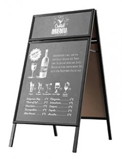 Menu Chalk  02v