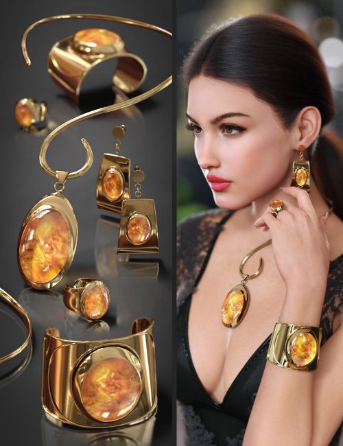 Click here to see preview images for "VRV Talia Jewelry for Genesis 9, 8.1, and 8" VRV Talia Jewelry for Genesis 9, 8.1, and 8