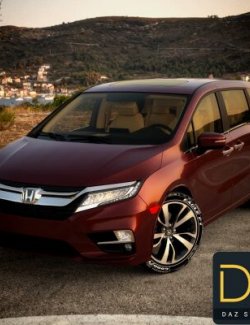 Honda Odyssey Elite 2018 for DAZ Studio