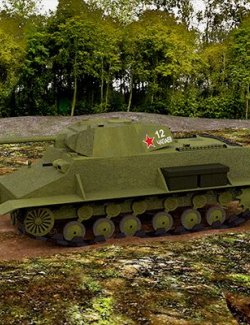 KV1 WW2 Russian Tank