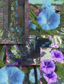 Scatters - Morning Glory - With Ultra Scatter 2 Presets