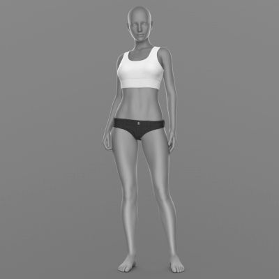 Click here to see preview images for "Denim Panties with Sport Top G8 Female" Denim Panties with Sport Top G8 Female