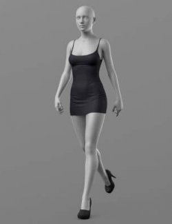 Short Dress 2v and Shoes 1v G8 Female
