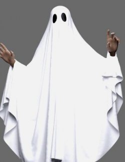 MS Halloween Costume Ghost (G8F and G9)
